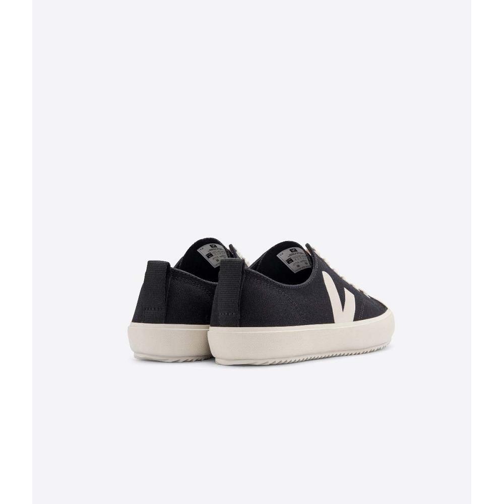 Veja NOVA CANVAS Men's Shoes Black | CA 210AHK